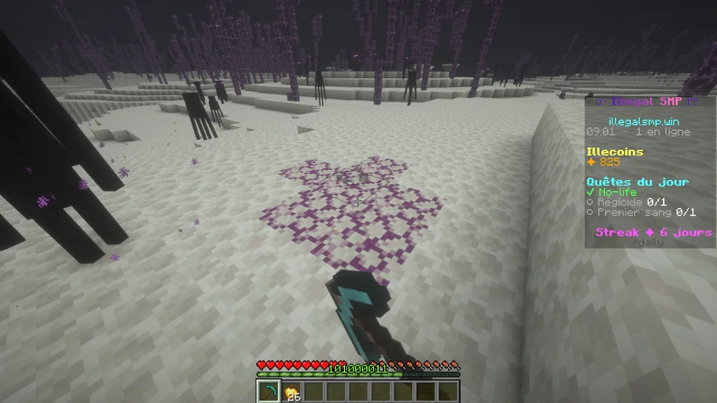 Filon de minerai de Bavouillite dans l'Ender